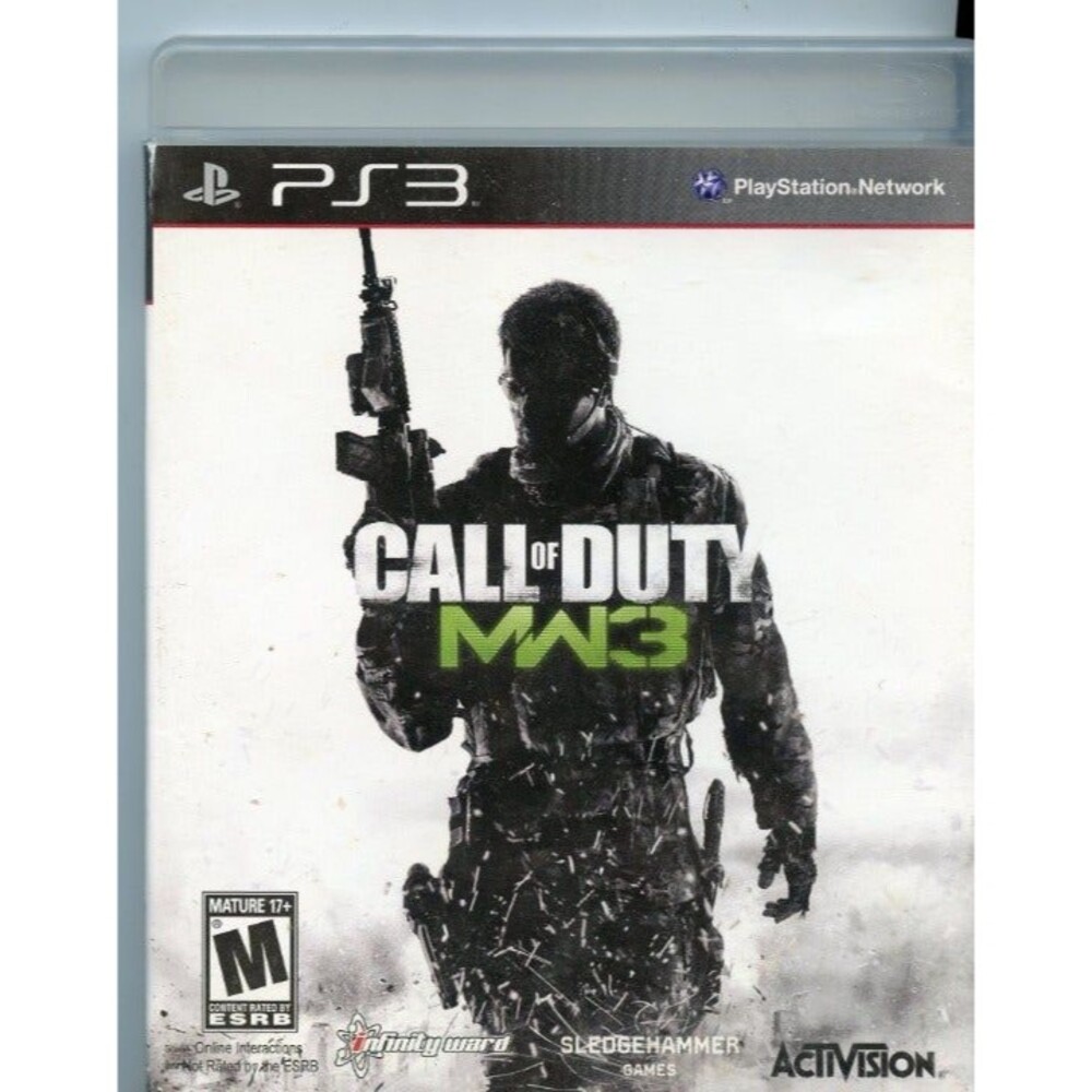 Call of Duty MW3 PS3 Video Game